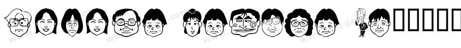 Sakabe People 06字体转换
